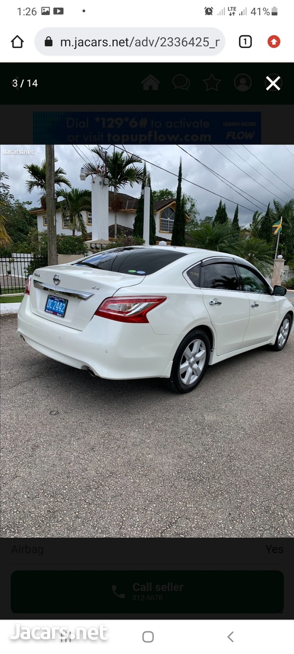 Nissan Teana 2,5L 2016-12