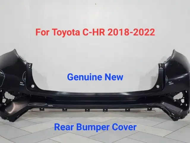 Genuine New Toyota C-HR Rear Bumper Cover, Saint Andrew