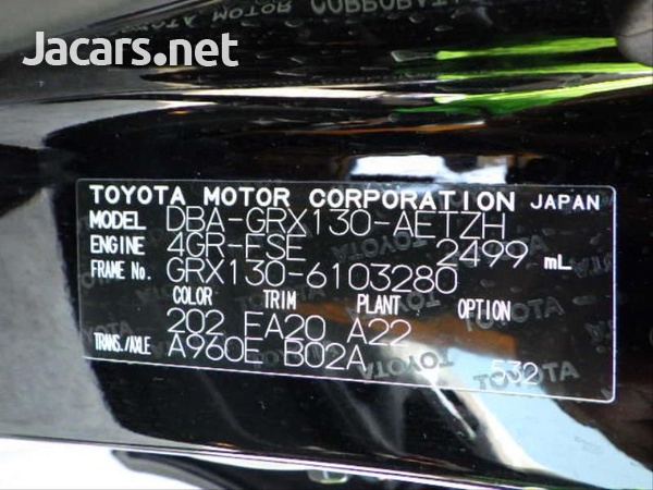 Toyota Mark X 2,5L 2017-11